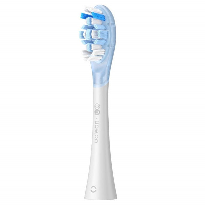 Set of 6 replacement heads for Oclean Ultra Clean electric toothbrush, Hard, White