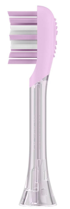 Set of 2 replacement toothbrush heads for Oclean Easy Clean P1K3, Hard, Pink