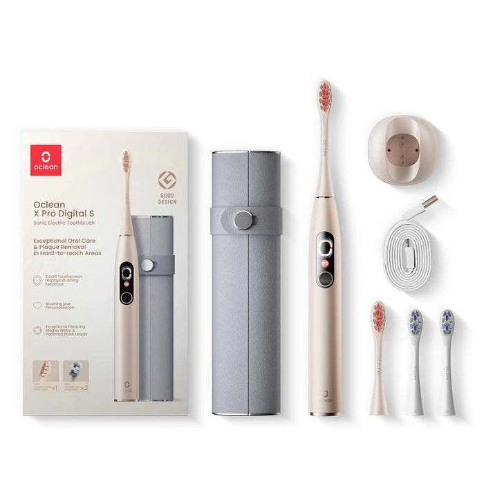 Electric toothbrush Oclean X Pro Digital Set Golden C01000384