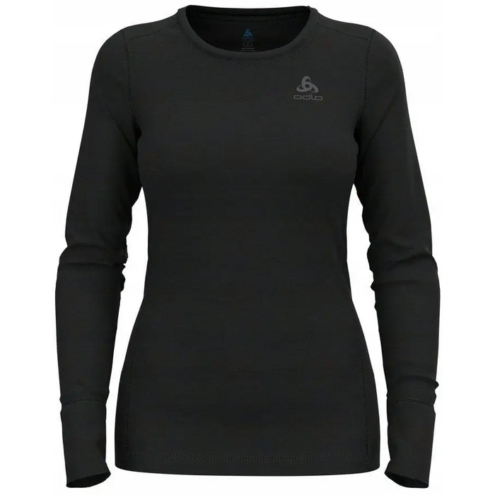 Odlo BL TOP crew neck l/s MERINO 200 women’s T-shirt size M black - Thermoactive underwearODM-BTE<<<Military