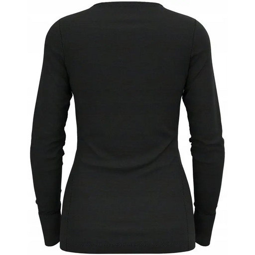 Odlo BL TOP crew neck l/s MERINO 200 women’s T-shirt size M black - Thermoactive underwearODM-BTE<<<Military