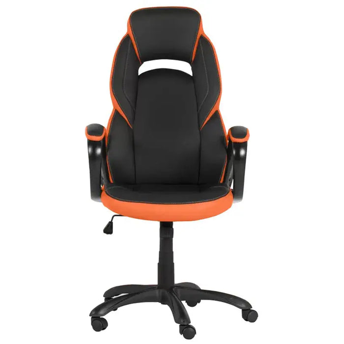 OFFICE CHAIR CARMEN 7511 BLACK - ORANGE - Офис столове<<<Мебели и обков<<<Мебели и интериор<<<Praktiker