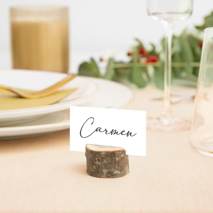 Card Organizer Oh Yeah! Brown Wood 4 cm 6 Pieces