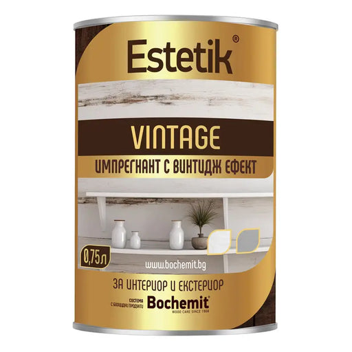 OIL-ALKYD IMPREGNANT FOR COLORING PORCELAIN BOCHEMIT VINTAGE - Импрегнанти<<<Лакове и импрегнанти за дърво<<<Бои и
