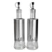 OIL AND VINEGAR BOTTLES CHROME 320ML TOP HORECANO - Аксесоари за сервиране и прибори за хранене<<<Домашни