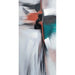 OIL PAINTING 30X60 CM. ABSTRACT IN TURQUOISE - Картини<<<Декорации<<<Мебели и интериор<<<Praktiker
