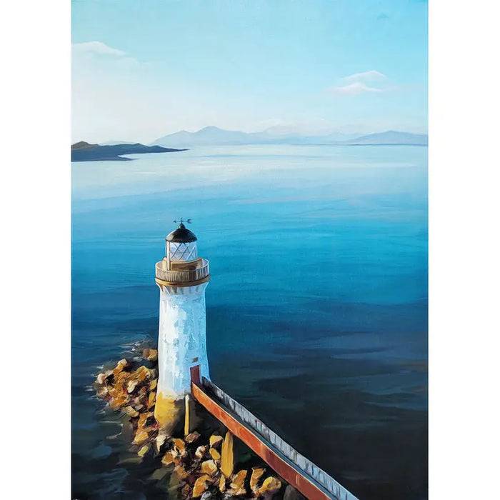 OIL PAINTING 50X70 CM. SEA LIGHTHOUSE - Картини<<<Декорации<<<Мебели и интериор<<<Praktiker