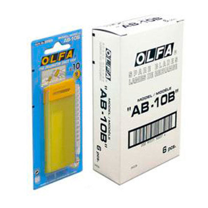 SPARE BLADE FOR MODEL KNIFE 10 PCS 9 MM OLFA AB 10B