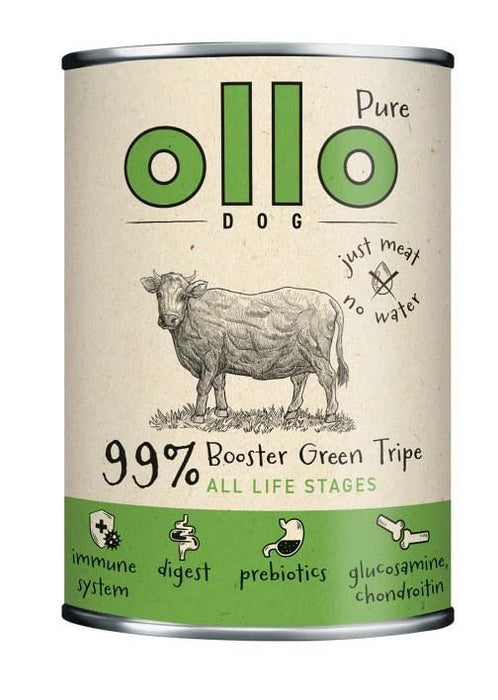 OLLO Booster Digest Green tripe - wet dog food - 400g