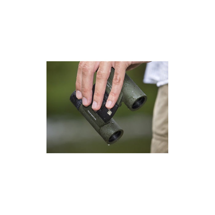 BINOCULARS 8x25 WP II GREEN OLYMPUS