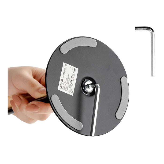 LED TABLE LAMP 3W 4000K MAGNETIC BLACK OMNIA FLEXY