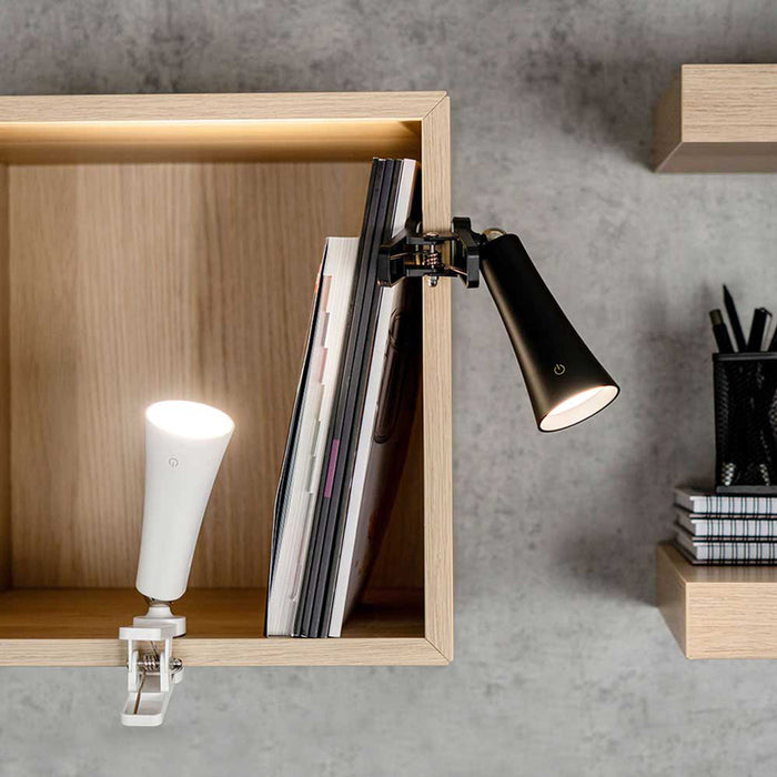 LED TABLE LAMP 3W 4000K MAGNETIC BLACK OMNIA FLEXY