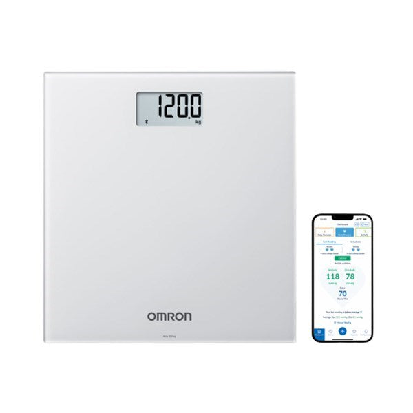 Omron HN300T2 Intelli IT Rectangle Grey Electronic personal scale