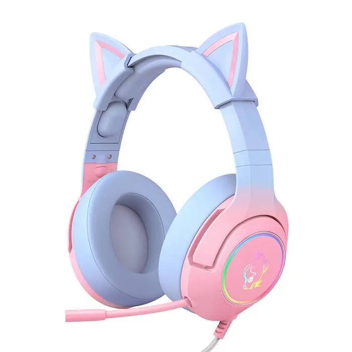 ONIKUMA K9 Pink and Blue Gaming Headphones - Over-ear<<<Wireless<<<Headphones<<<Audio<<<InnproXML