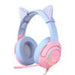 ONIKUMA K9 Pink and Blue Gaming Headphones - Over-ear<<<Wireless<<<Headphones<<<Audio<<<InnproXML
