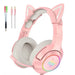 ONIKUMA K9 Pink RGB Gaming Headphones - Over-ear<<<Wireless<<<Headphones<<<Audio<<<InnproXML