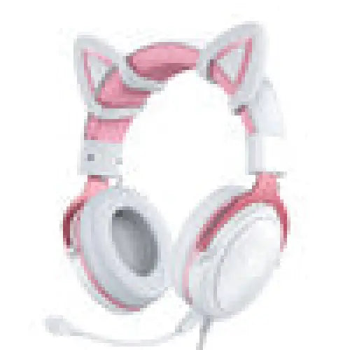 ONIKUMA X10 White/Pink/Cat Ears Gaming Headphones - Wired<<<Headphones<<<Audio<<<InnproXML