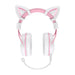 ONIKUMA X10 White/Pink/Cat Ears Gaming Headphones - Wired<<<Headphones<<<Audio<<<InnproXML