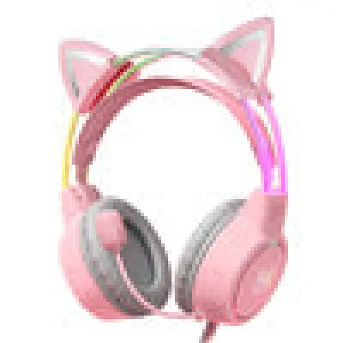 ONIKUMA X15Pro Gaming Headphones Pink/Cat Ears - Wired<<<Headphones<<<Audio<<<InnproXML