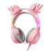 ONIKUMA X15Pro Gaming Headphones Pink/Deer Horns - Wired<<<Headphones<<<Audio<<<InnproXML