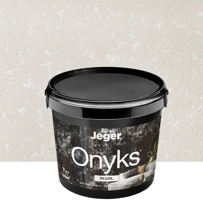 ONYKS PEARL DECORATIVE EFFECT 7 KG JEGER - Декоративни покрития<<<Интериорни бои<<<Бои и
