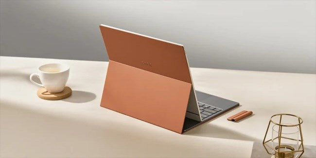 Onyx Boox Note Max / Tab X C Magnetic case with keyboard Brown