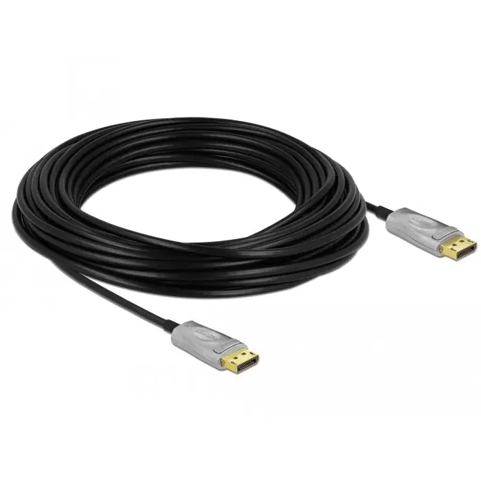 Optical cable Delock Active DisplayPort 1.4 8K 15 m - PC кабели<<<Кабели<<<ValiAPI