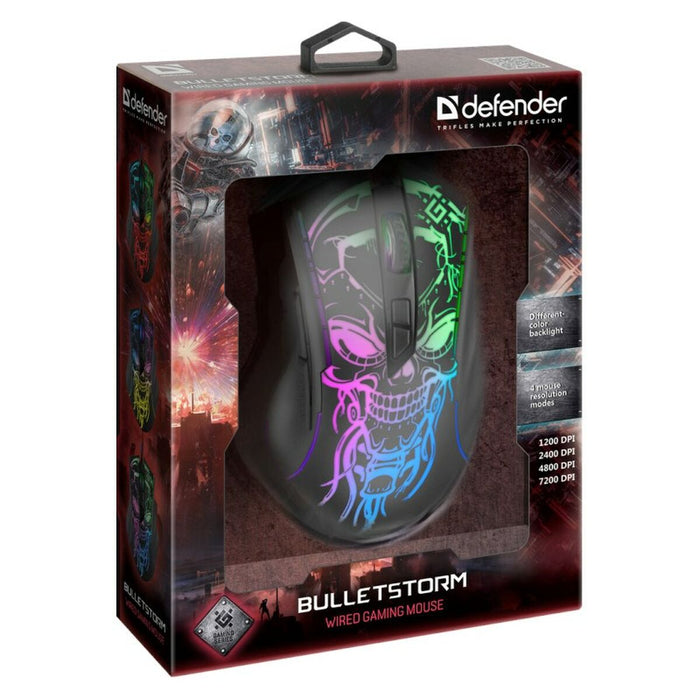Optical mouse Defender BULLETSTORM GM-928 Black - Мишки & Mouse<<<Електроника Периферни и резервни части<<<Компютри|