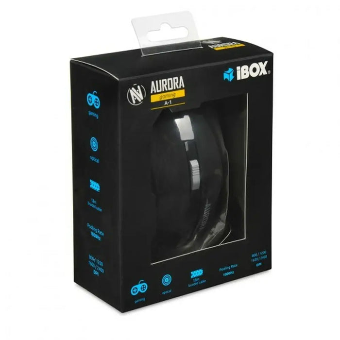 Optical mouse Ibox Aurora A-1 Black - Мишки & Mouse<<<Електроника Периферни и резервни части<<<Компютри|