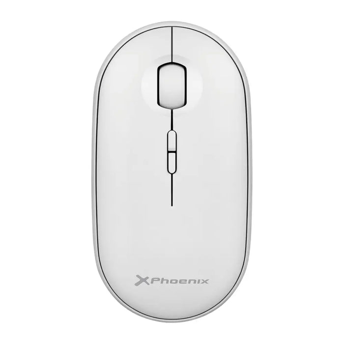 Optical Wireless Mouse Phoenix White 1600 dpi (1 Unit) - Електроника Периферни и резервни части<<<Компютри|