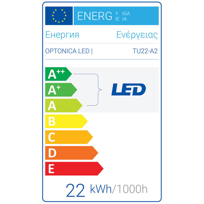 LED CIGAR 22W 150CM 2000LM 6000K OPTONICA