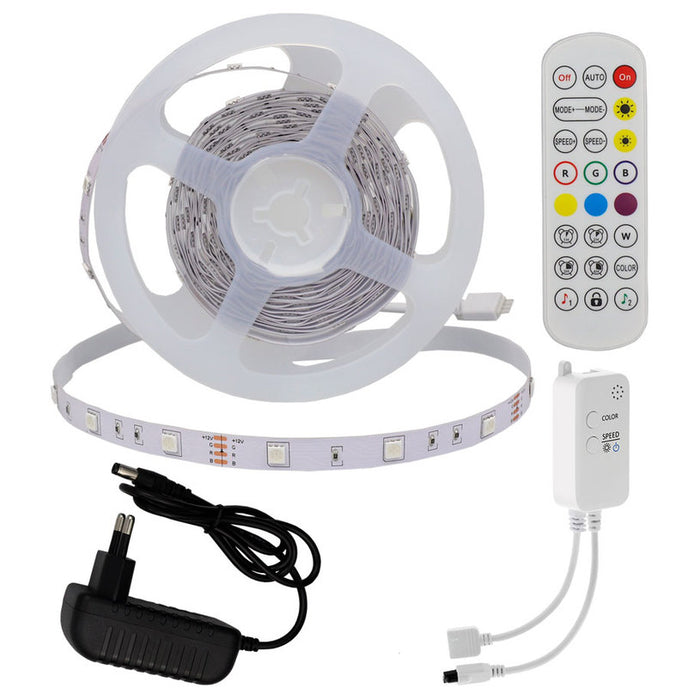 MUSIC LED STRIP KIT 12W 1200LM 30/5M IP20 RGB OPTONICA