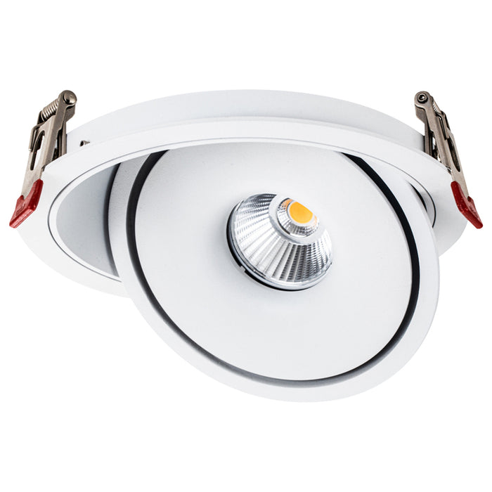 LED MOON COB 10W ADJUSTABLE ROUND WHITE OPTONICA BRIDGELUX