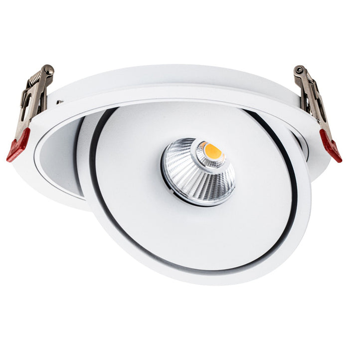 LED MOON COB 15W ADJUSTABLE ROUND WHITE OPTONICA BRIDGELUX