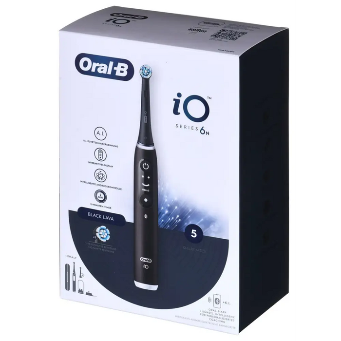Oral-B iO Series 6 Adult Rotating toothbrush Black - Tooth brushesAGD-SDZ<<<Home Appliance - ProductsAGD<<<ActionPL