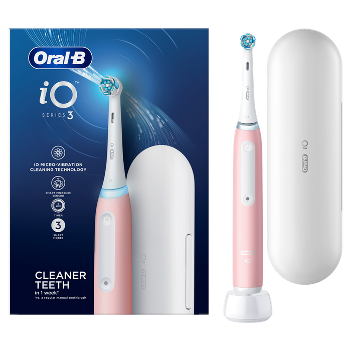 Electric toothbrush Oral B iO S3 + TC Pink