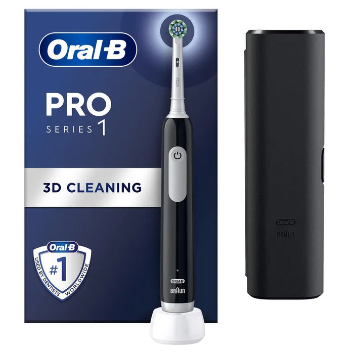 Electric toothbrush Oral B PRO 1 BLACK + TC 6/8/6