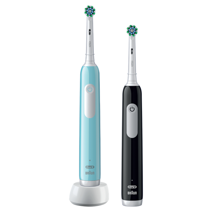 Electric toothbrush Oral B Pro1 Black+Blue