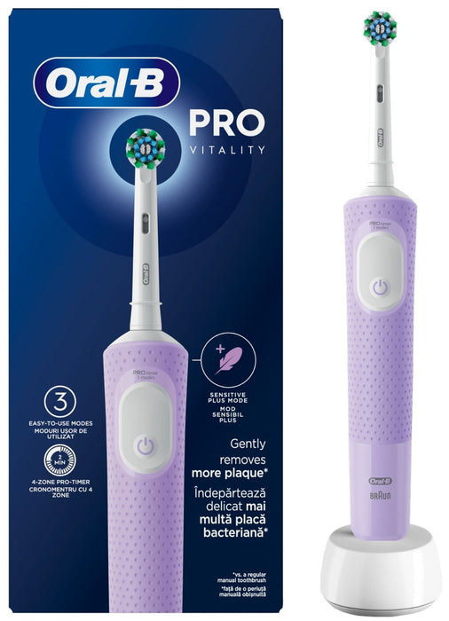 Electric toothbrush Oral B D103 PRO LILAC