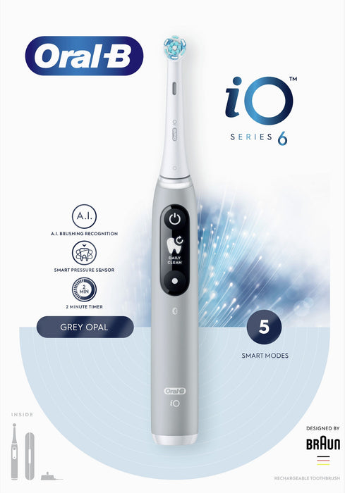 Electric toothbrush ORAL B iO 6 Gray GREY