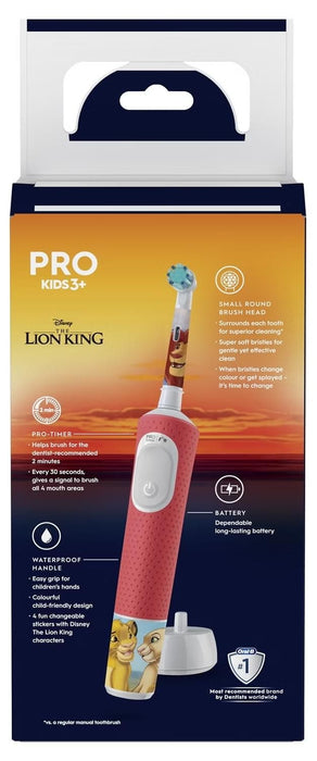 Electric toothbrush ORAL B LION KING PRO3+TC 6/8/6