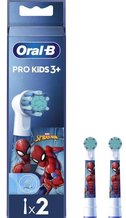 ORAL B EB 10-2 SPIDERMAN tip set