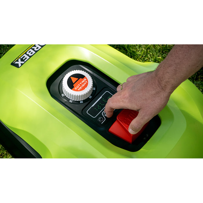 BATTERY ORBEX S700G ROBOT MOWER 20 V, 2.50 Ah, CABLE FOR VIRTUAL BOUNDARIES, MOWING WIDTH 18.00 cm, 700 m²