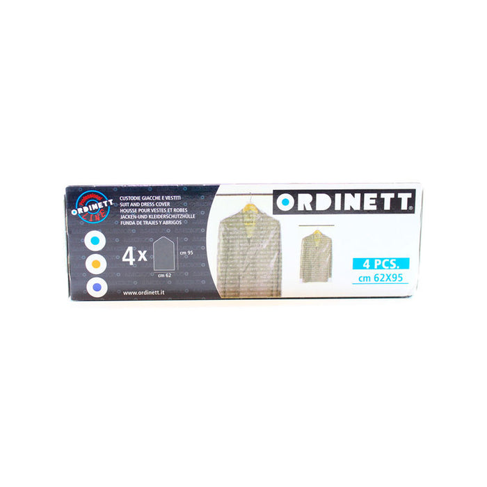 CLOTHES ENVELOPE HANGER 4PCS. 62X95CM ORDINETT