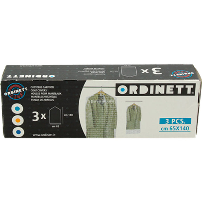 CLOTHES ENVELOPE HANGER 3PCS. 65X140CM ORDINETT
