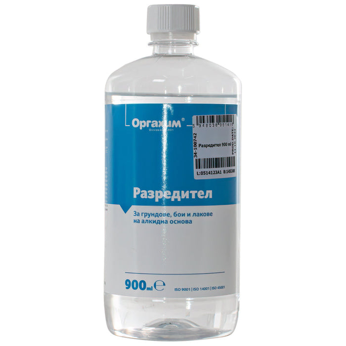 ORGACHIM THINNER - Разредители<<<Грундове и разредители<<<Бои и лакове<<<Praktiker