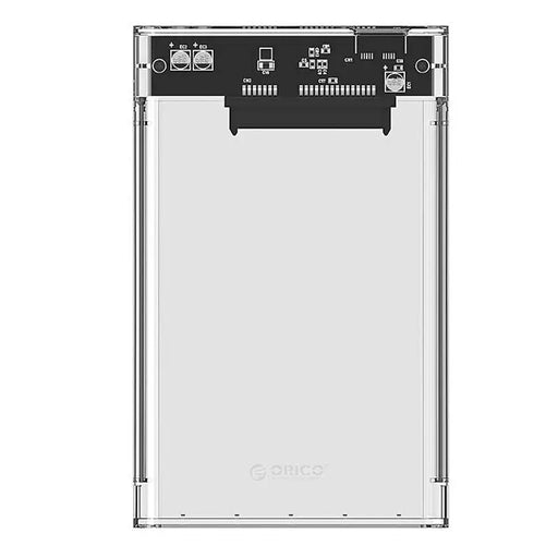 Orico 2139 HDD/SSD 2.5’’ drive enclosure 5Gbps USB-A to USB Micro-B (transparent) - Drive enclosures<<<IT