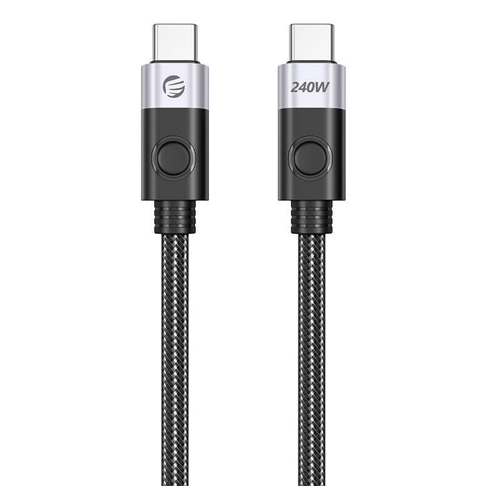 Orico 240W USB-C to USB-C charging cable 1.5 m (black) - USB-C to USB-C<<<USB cables<<<GSM Accessories<<<InnproXML