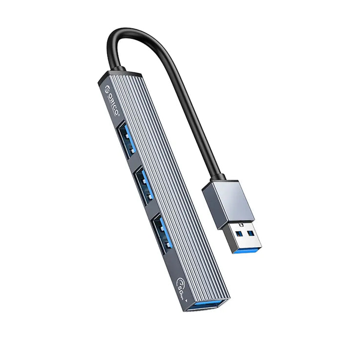 Orico AH-A13 USB-A Hub Docking Station 1x USB-A 3.0 + 3x USB-A 2.0 - Gray - USB hubs<<<HurtelXML