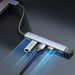 Orico AH-A13 USB-A Hub Docking Station 1x USB-A 3.0 + 3x USB-A 2.0 - Gray - USB hubs<<<HurtelXML